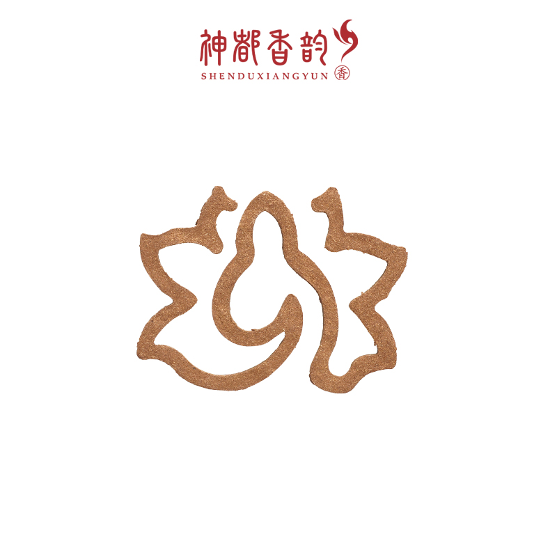 篆型盘香-莲花（大）